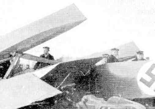 Wreckage of #19